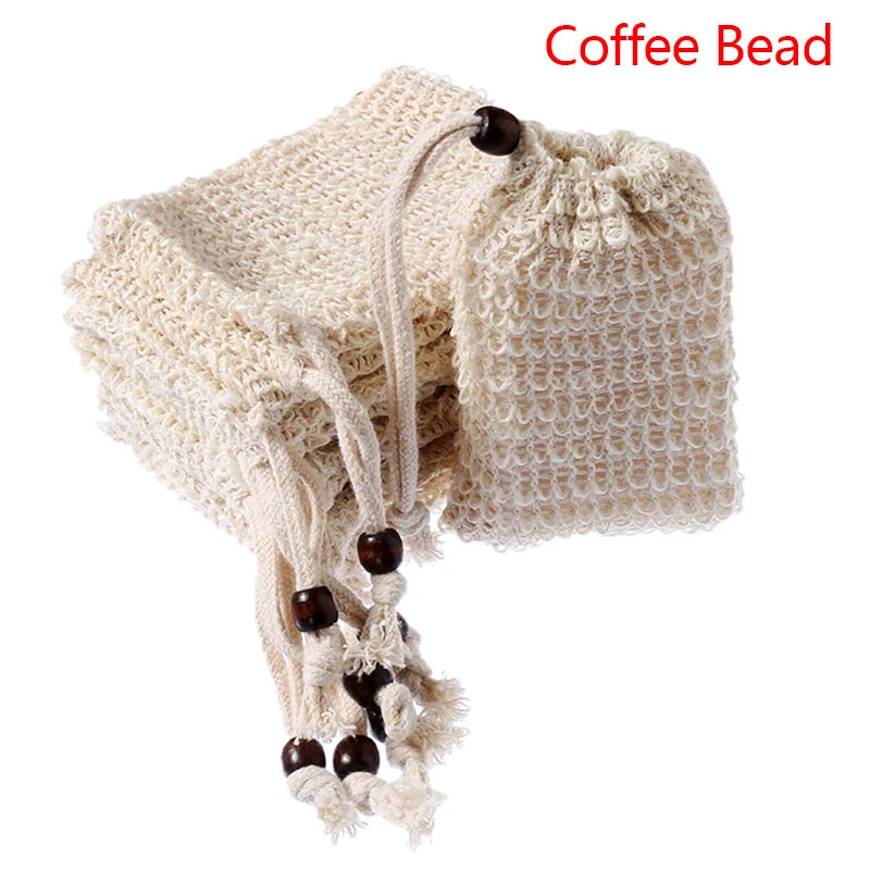 Sisal Exfoliating Soap Mesh Pouch