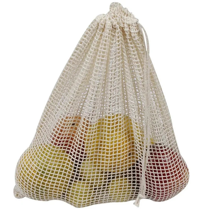 Cotton Mesh Produce Bags