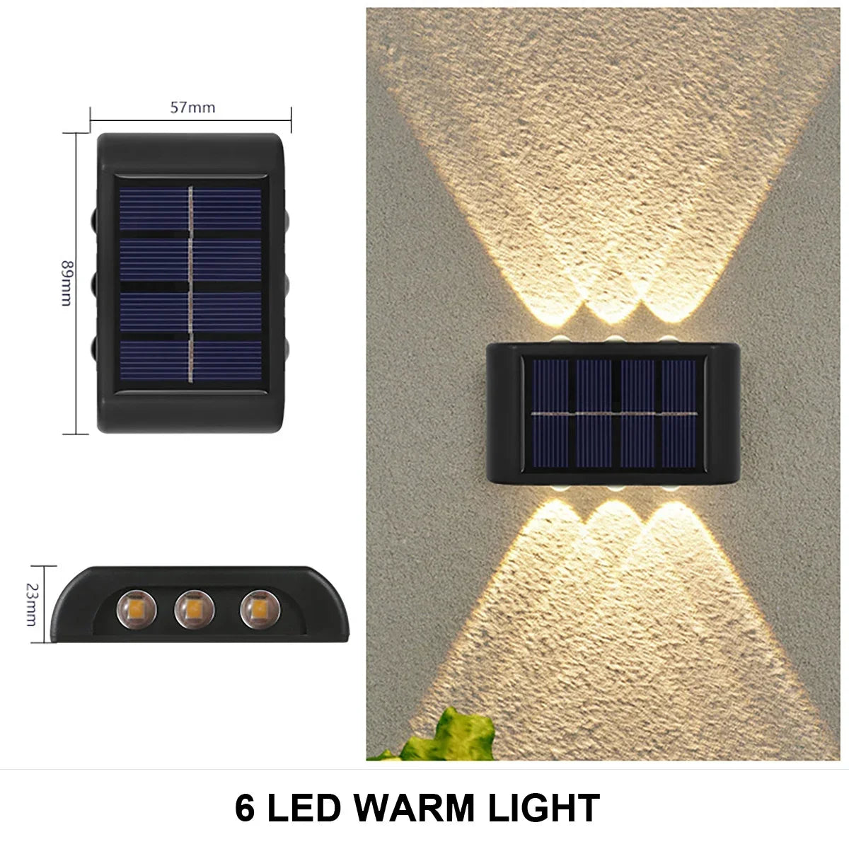 Outdoor Solar Wall Lamp