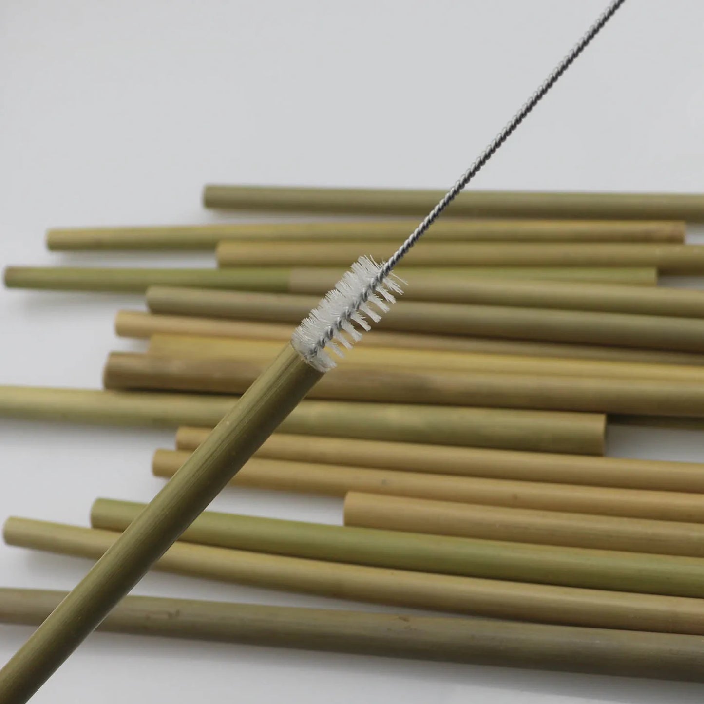 10 pcs Bamboo Drinking Straws