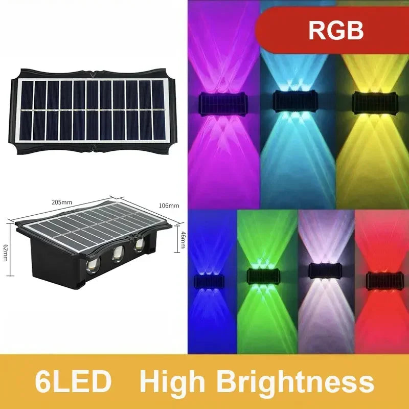 Solar LED Wall Lamp