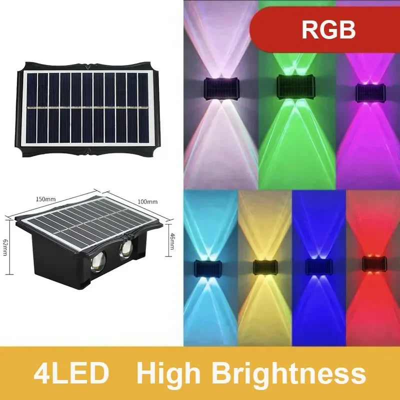 Solar LED Wall Lamp