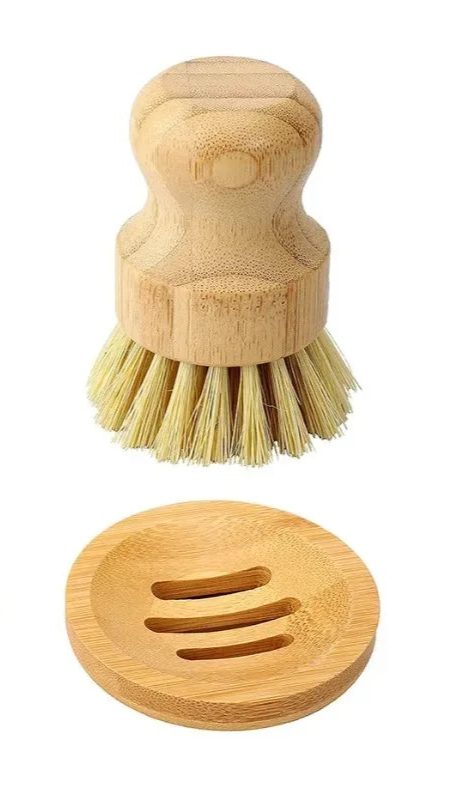 Bamboo Dish Scrub Brush