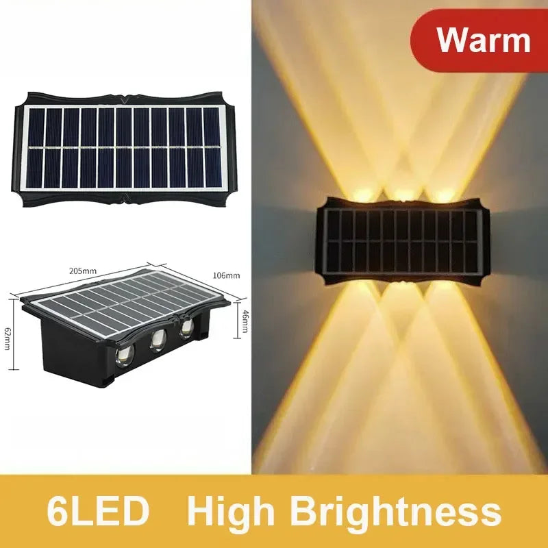 Solar LED Wall Lamp