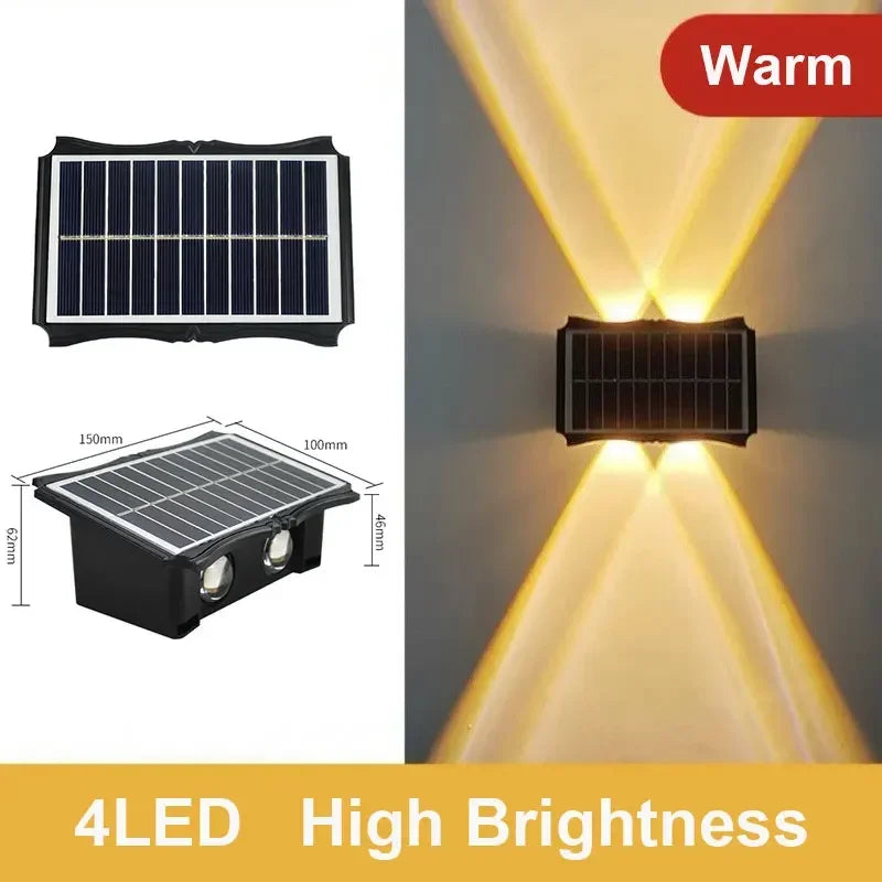 Solar LED Wall Lamp