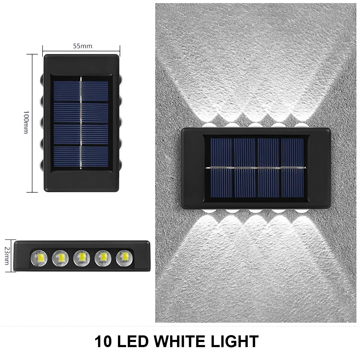 Outdoor Solar Wall Lamp